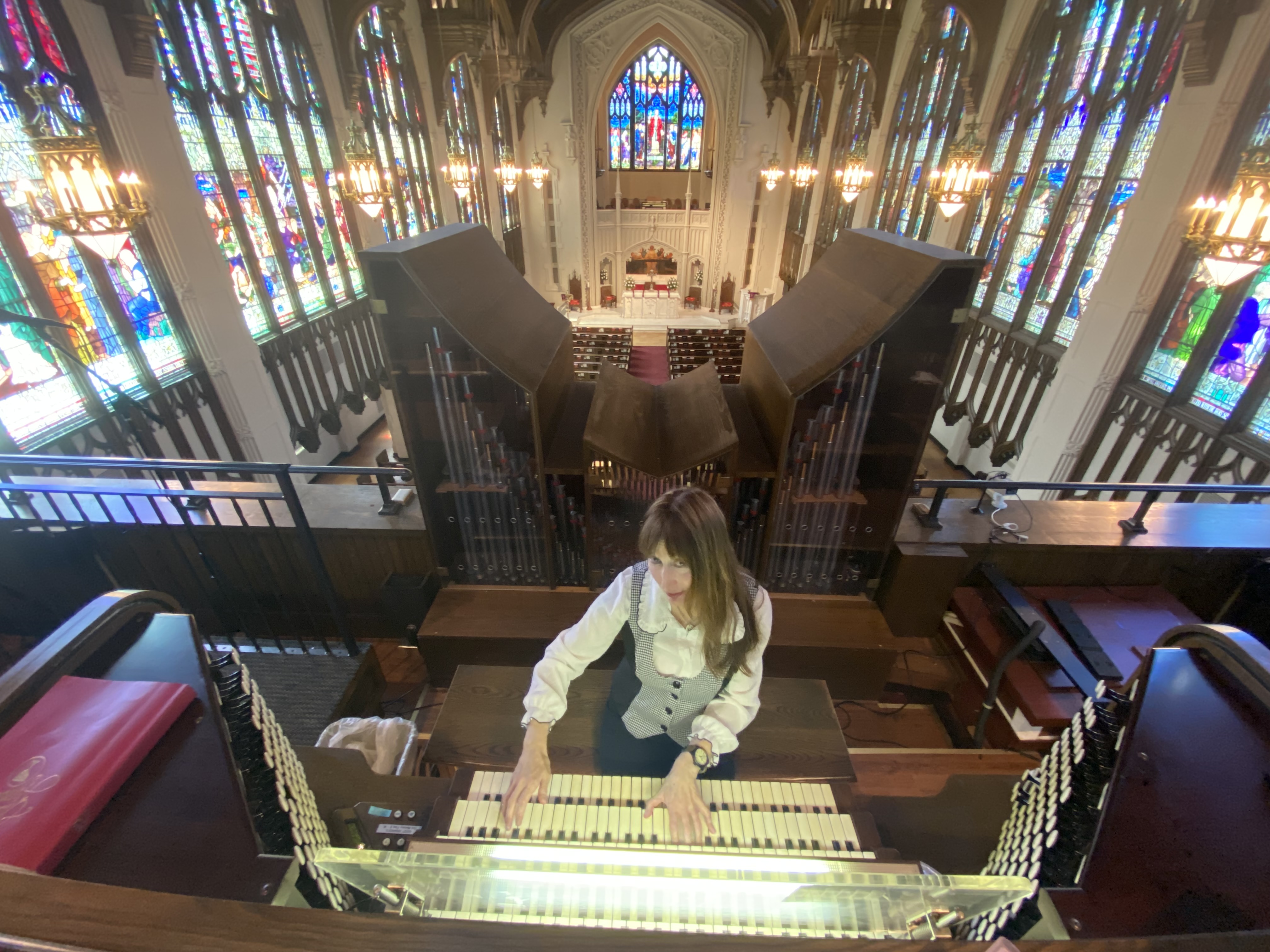 famous organist at Peachtree Church